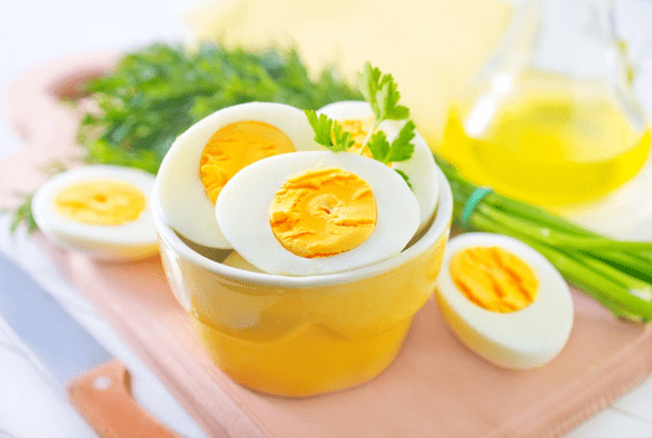 Boiled eggs