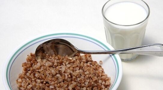 Diet with buckwheat and kefir