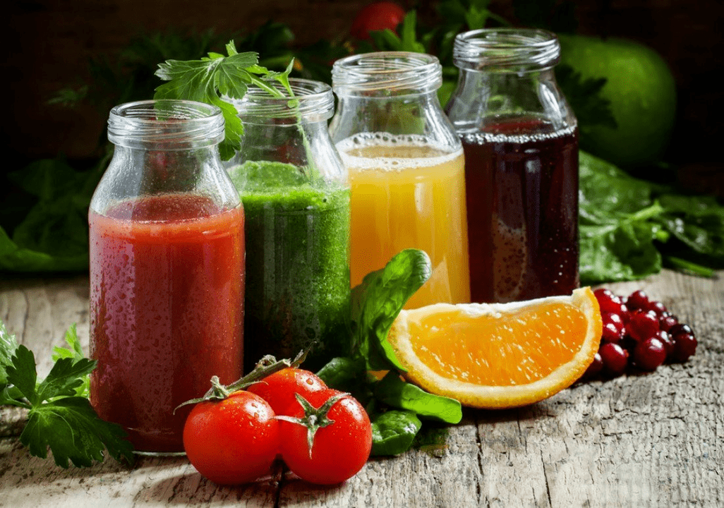 Juicy diet for weight loss